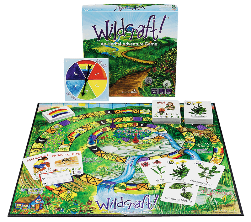 Learningherbs.Com Wildcraft! Family Board Game