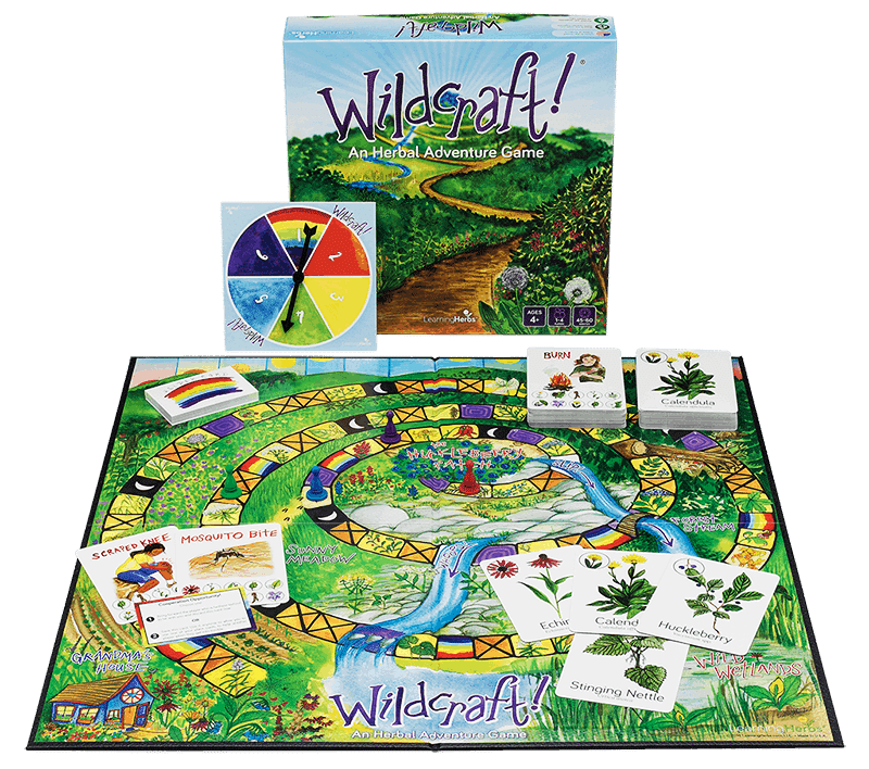 Learningherbs.Com Wildcraft! Family Board Game