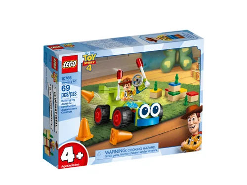 Lego Disney Pixar’s Toy Story 4 Woody & RC 10766 Building Kit