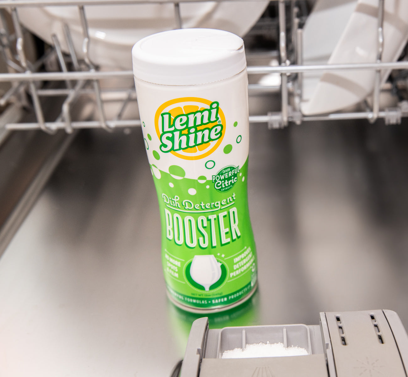 Lemi Shine Booster Natural Lemon Dishwasher Detergent