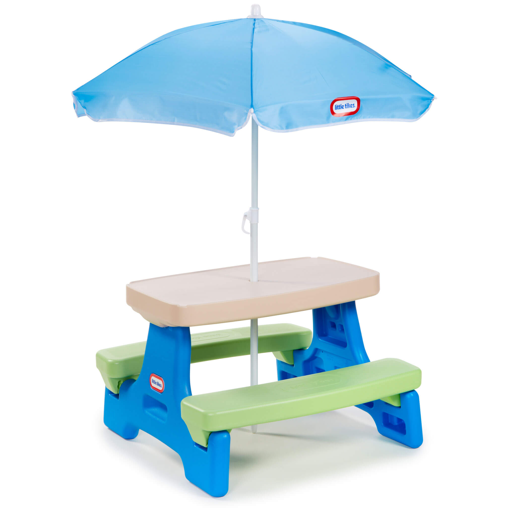 Little Tikes Easy Store Jr. Picnic Table With Umbrella