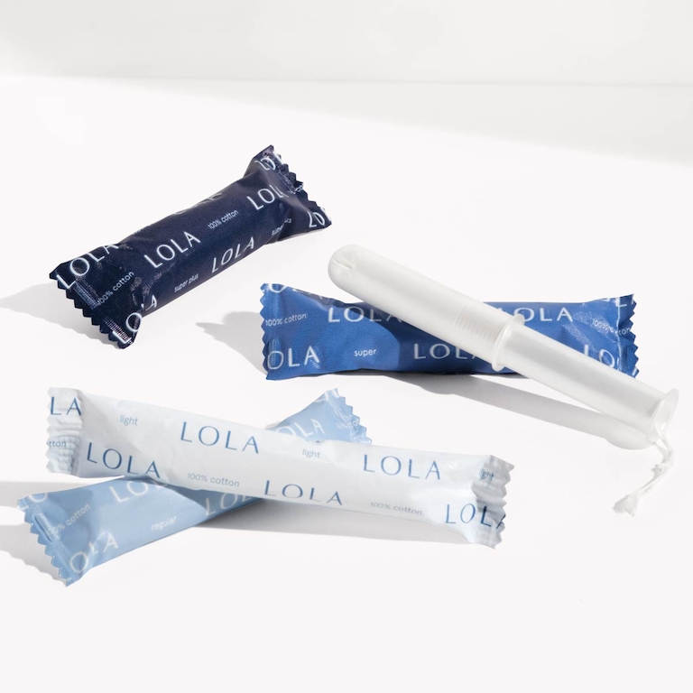 Lola Unscented Organic Cotton Tampons