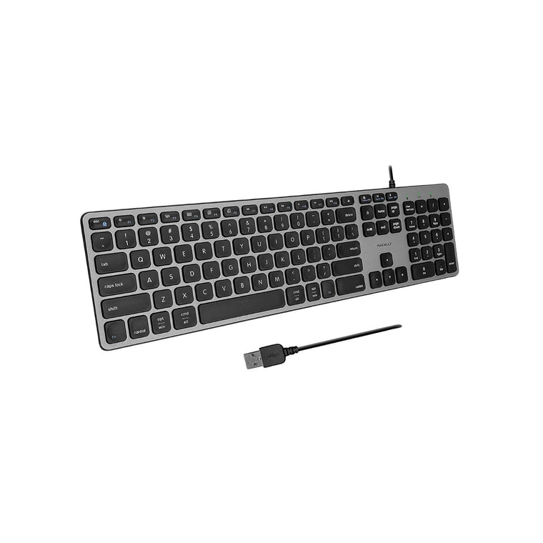 Macally USB Wired Keyboard