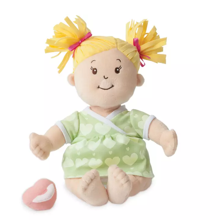 Manhattan Toy Baby Stella Blonde Soft First Baby Doll