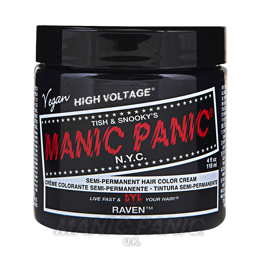 Manic Panic Raven Black Hair Dye