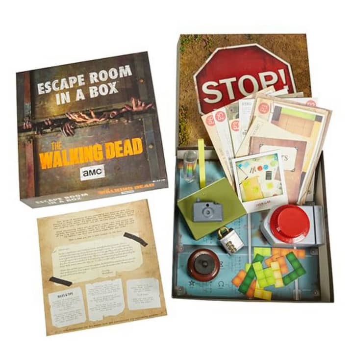 Mattel Games Escape Room In A Box: The Walking Dead Board Game