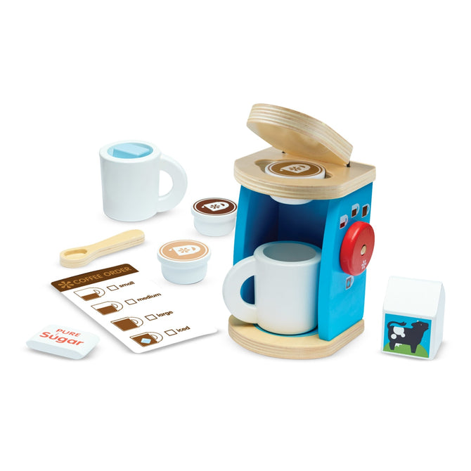 Melissa & Doug Brew & Serve Coffee Maker Set 