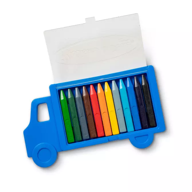 Melissa & Doug Truck Crayon Set