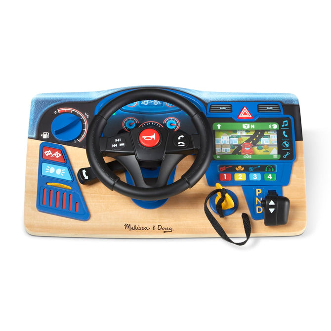 Melissa & Doug Vroom & Zoom Dashboard Steering Wheel