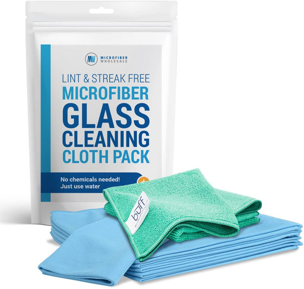 Microfiber Wholesale Glass Cleaning Cloths