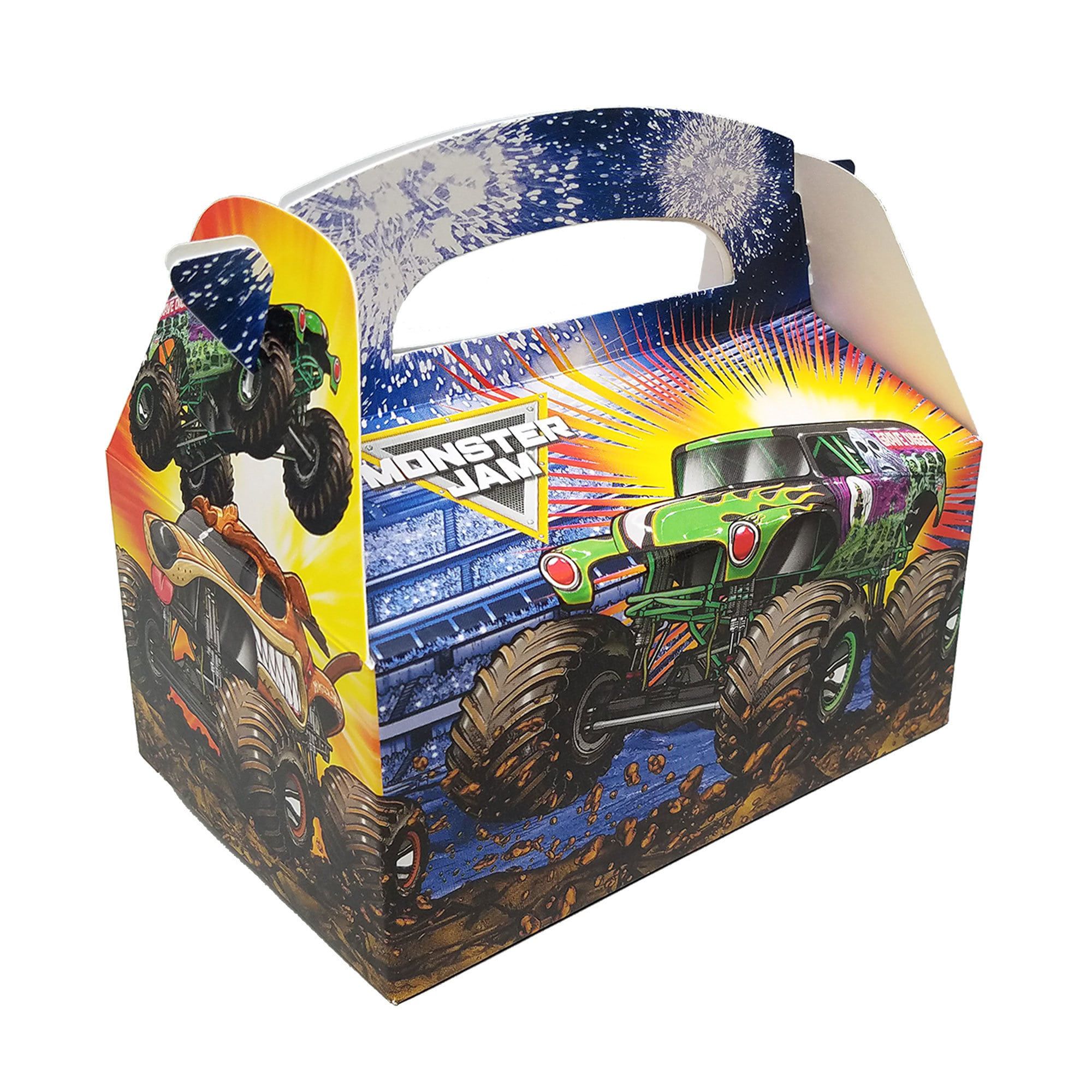 Monster Jam 3D Filled Party Favor Box