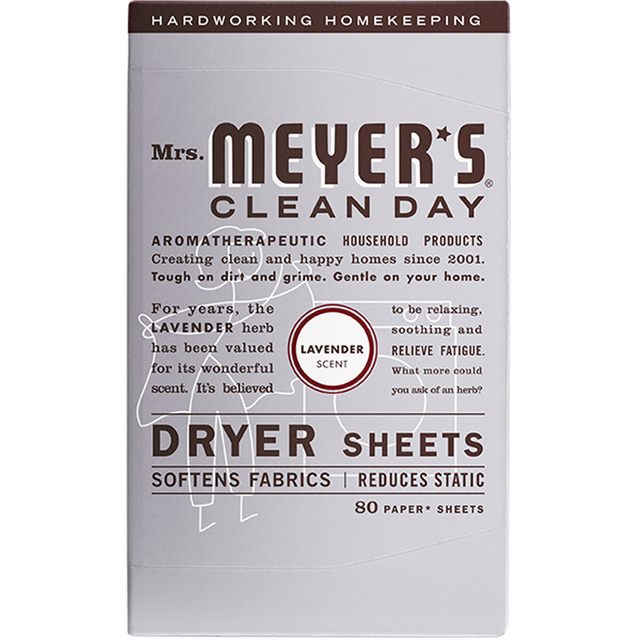 Mrs. Meyer’s Clean Day Dryer Sheets