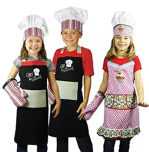 MUkitchen Kids Apron Set 