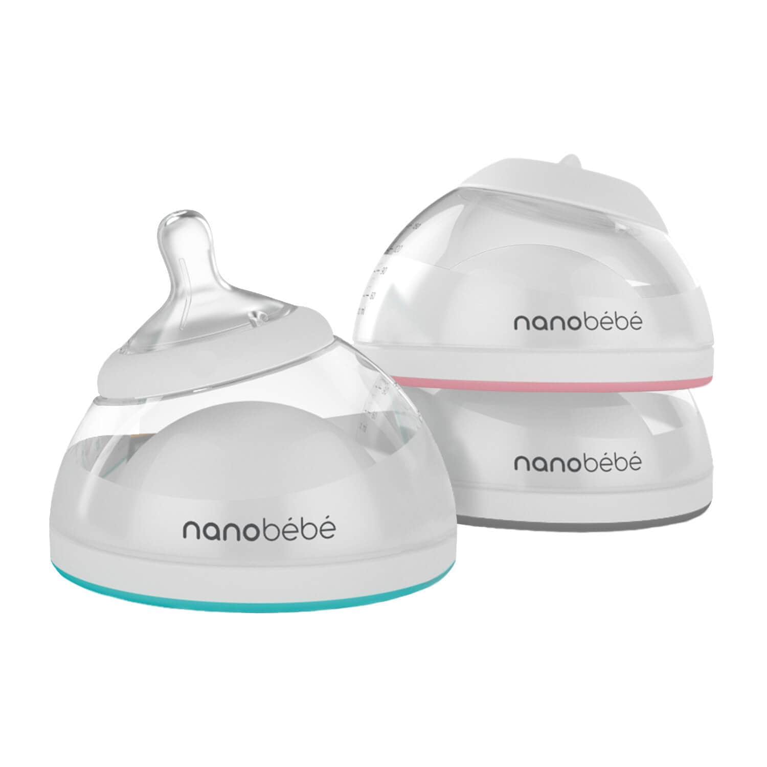 Nanobebe All-In-One Feeding Bottle