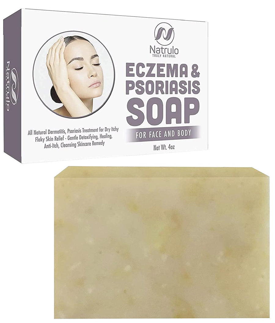 Natrulo Eczema & Psoriasis Soap Bar For Face And Body