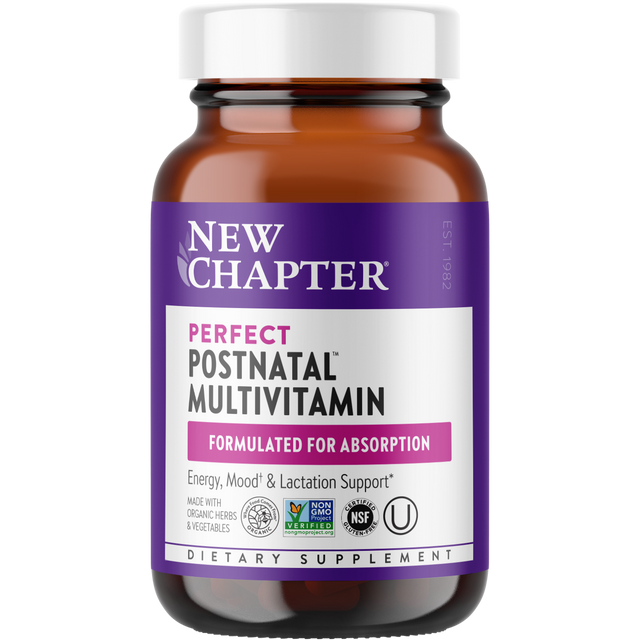 New Chapter Postnatal Vitamin and Lactation Supplement