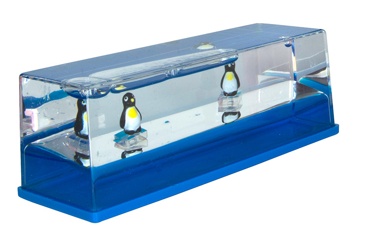 Penguins Wave Paperweight