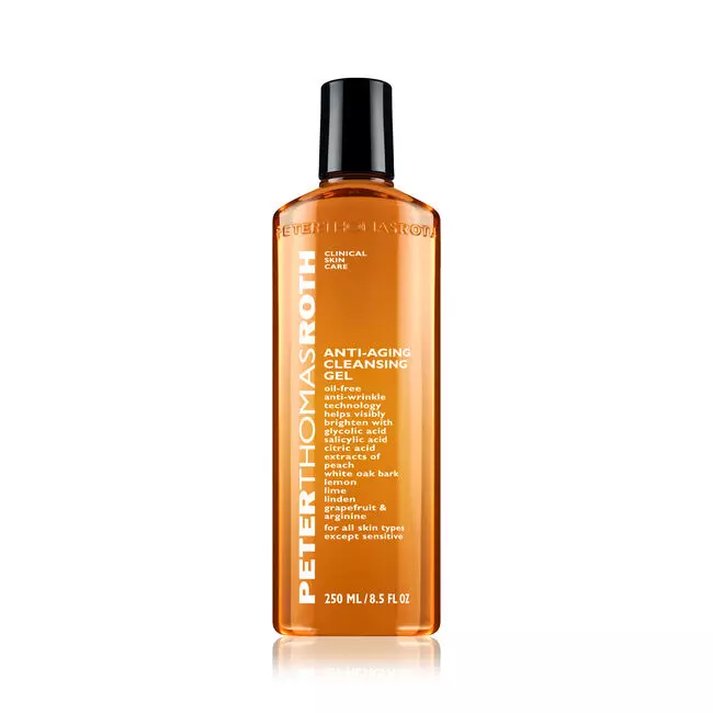 Peter Thomas Roth | Anti-Aging Cleansing Gel | Face Wash with Anti-Wrinkle Technology, Exfoliates with Glycolic Acid and Salicylic Acid