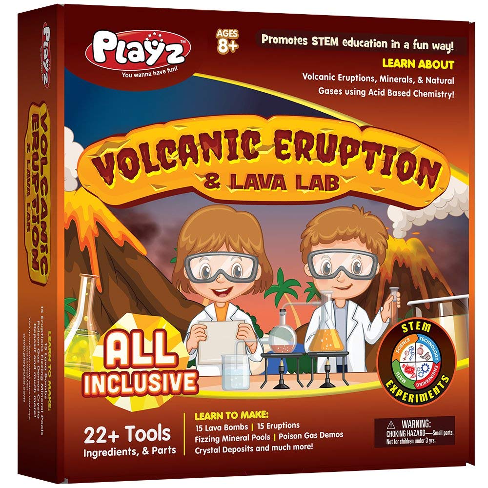 Playz Volcanic Eruption & Lava Lab