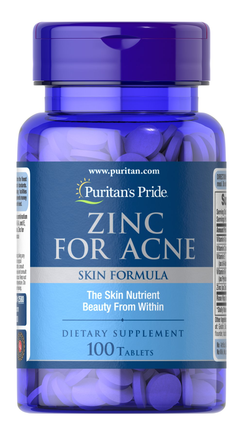 Puritan’s Pride Zinc For Acne