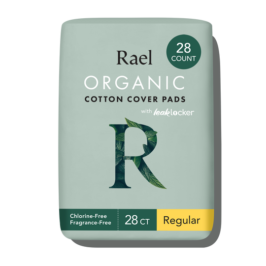 Rael Certified Organic Cotton Menstrual Regular Pads