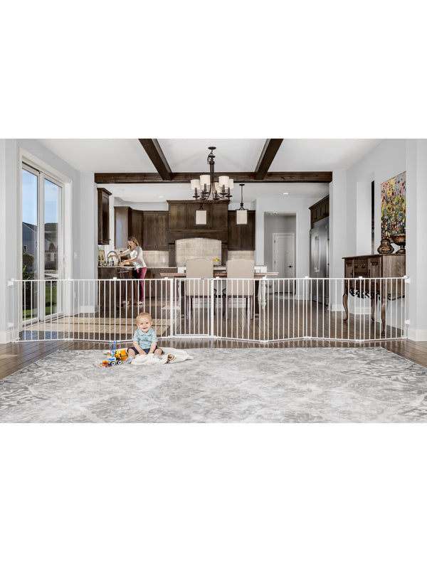 Regalo 192in Super Wide Adjustable Baby Gate and Play Yard