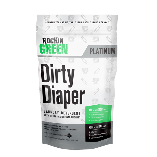 Rockin’ Green Platinum Series Dirty Diaper Laundry Detergent Powder