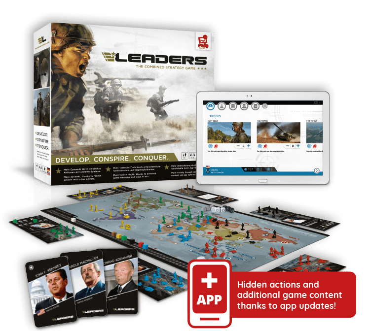 Rudy Games Leader 2019 Interactive Cold War Strategy Board Game