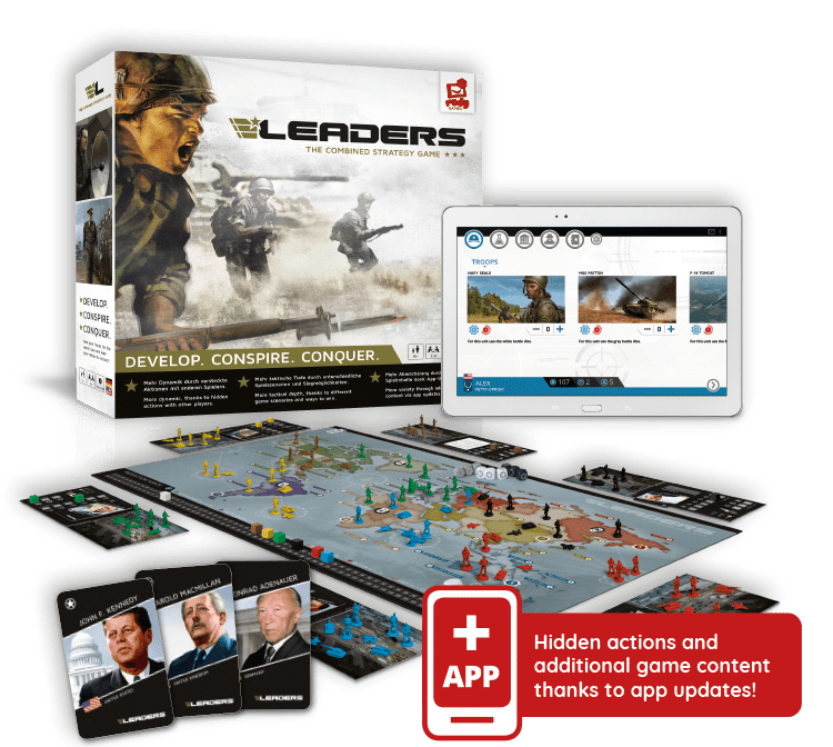 Rudy Games Leader 2019 Interactive Cold War Strategy Board Game