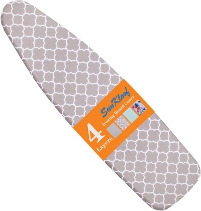 Silicone Ironing Board Cover, Heavy Duty Scorch and Stain Resistant Iron  Pad, Thick Padding, Large and Standard Boards, Elastic Edge, 15x54(Iron  Board