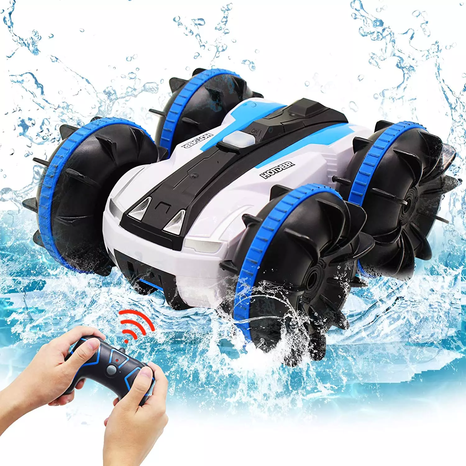 Seckton Amphibious RC Car – Blue