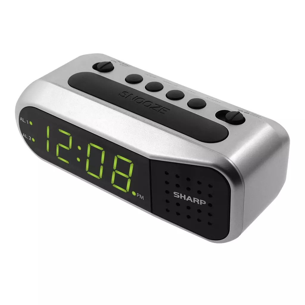 Sharp Digital Dual Alarm Clock