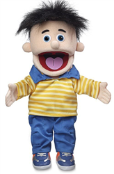 Silly Puppets Bobby Peach Boy Hand Puppet
