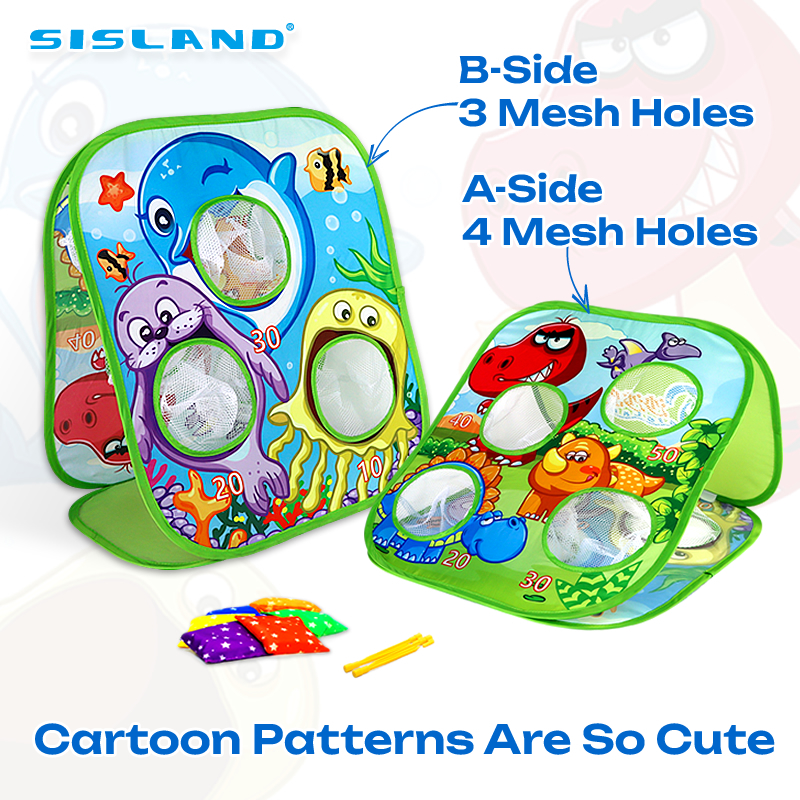 SISLAND Bean Bag Toss Game Toy