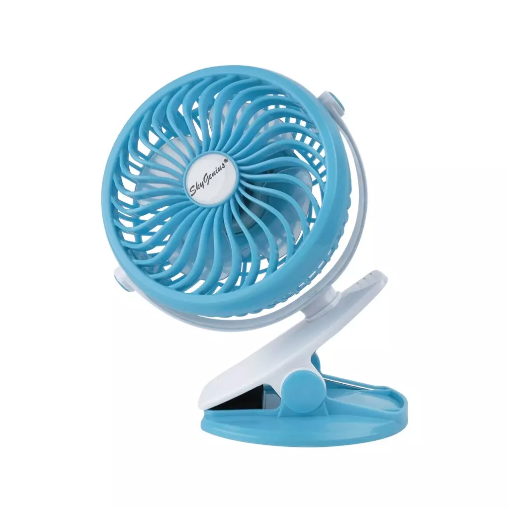 SkyGenius Battery-Operated Clip Fan