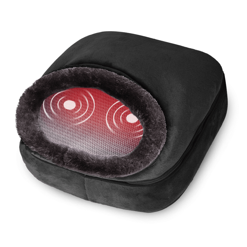 Snailax 3-in-1 Foot Warmer, Back And Foot Massager With Heat