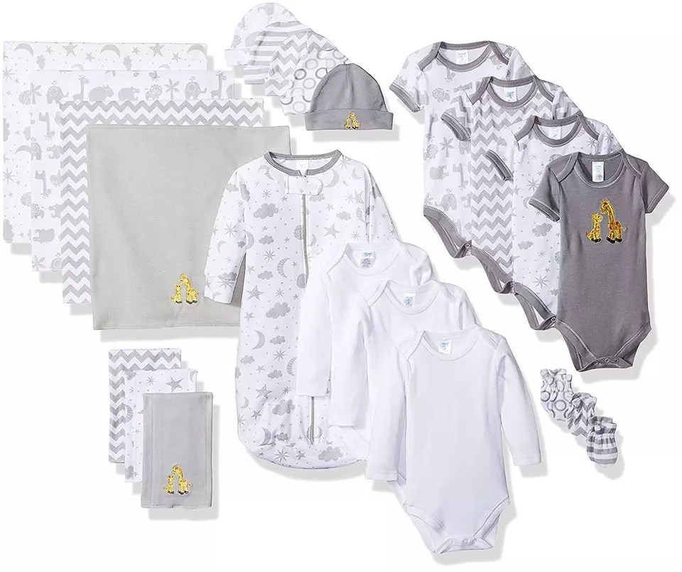 Spasilk 23-Piece Essential Baby Layette Set