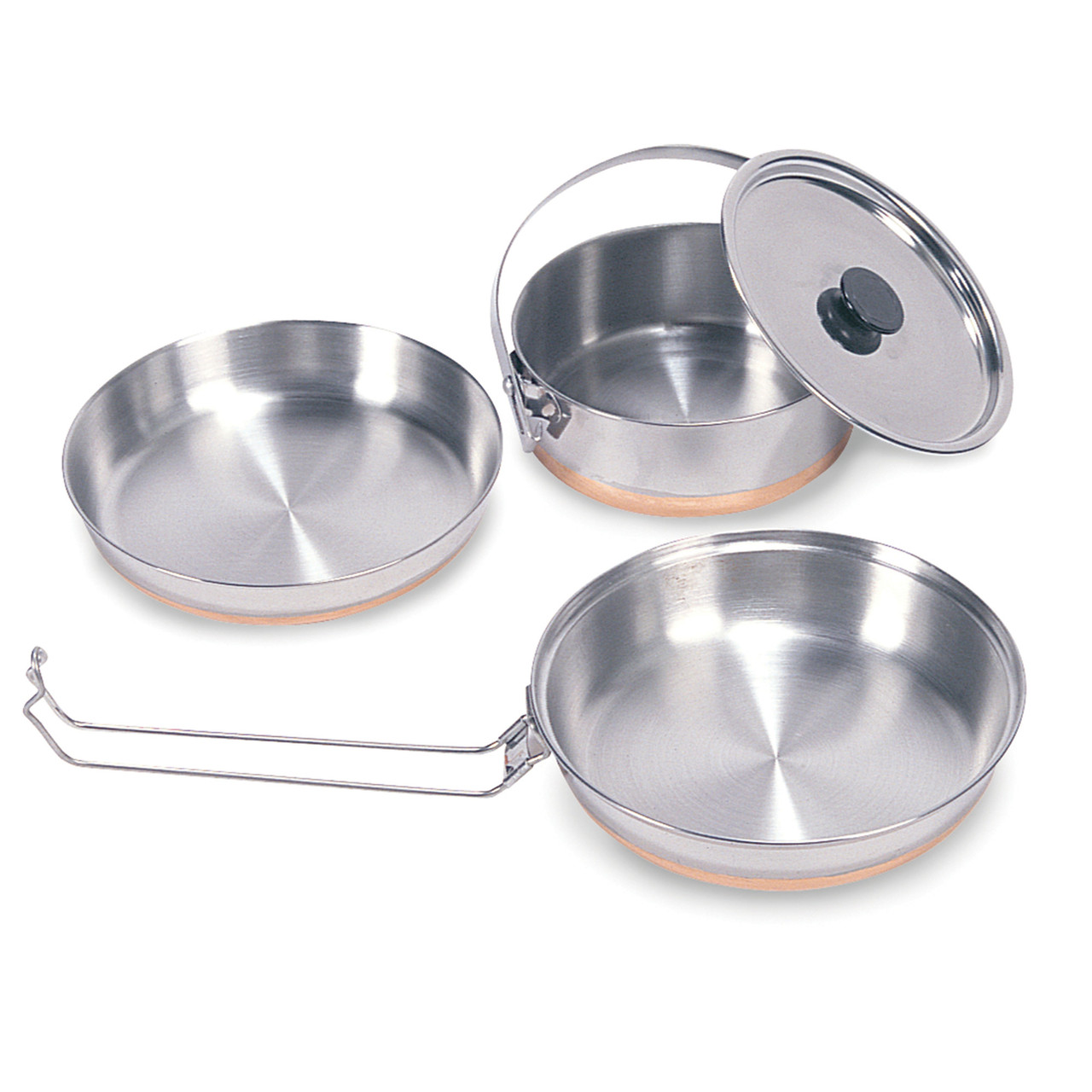 STANSPORT – Stainless Steel Mess Kit for Camping, Backpacking & Outdoors