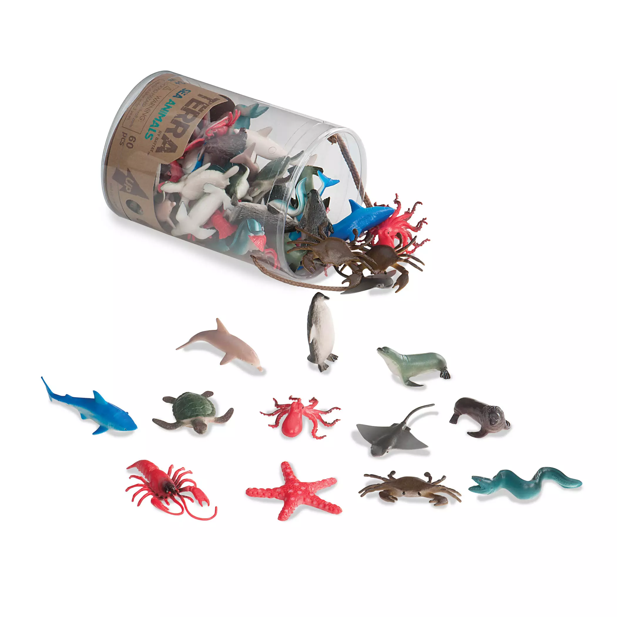 Terra By Battat Assorted Miniature Sea Animals