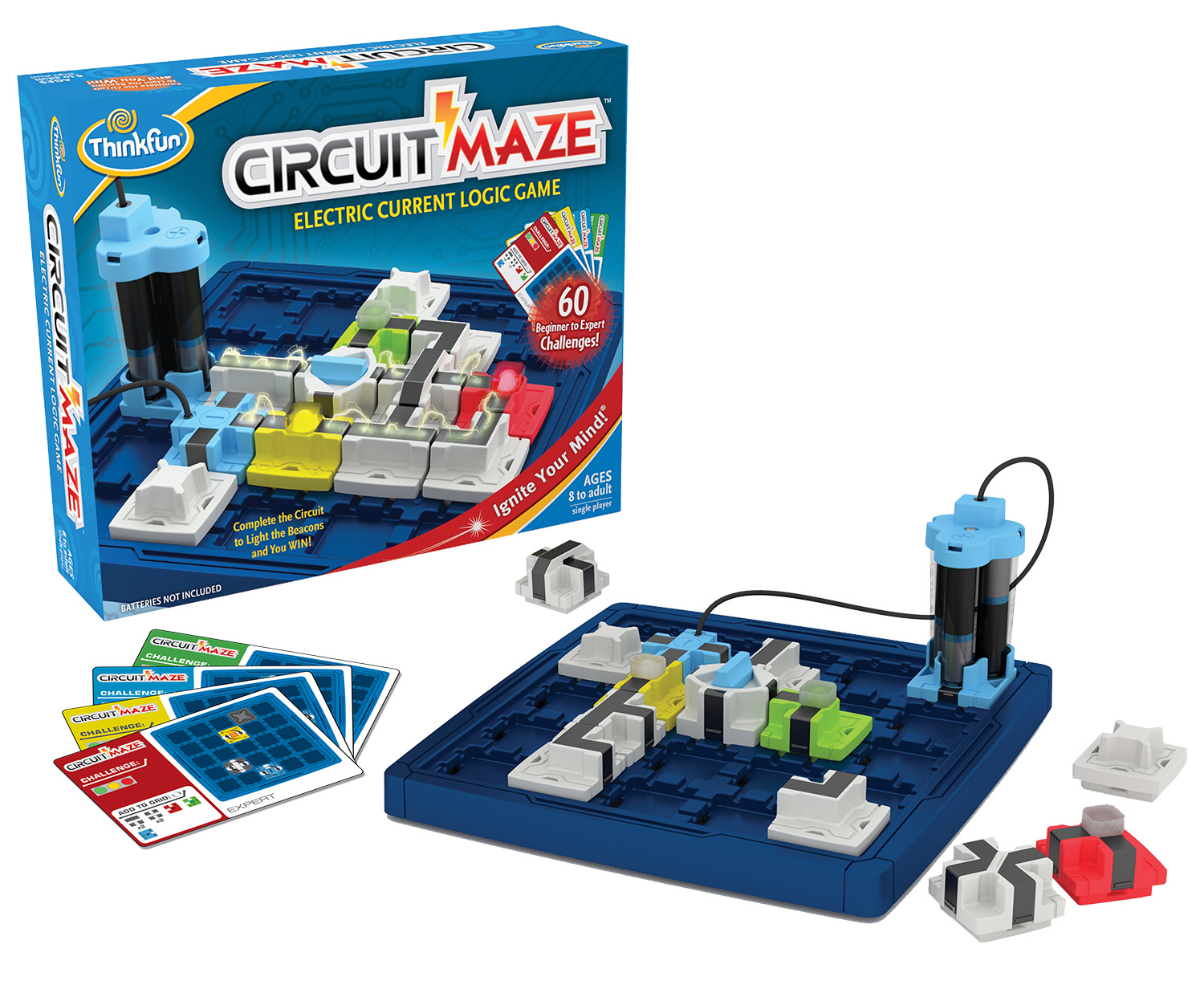 ThinkFun Circuit Maze Electric Current Brain Game