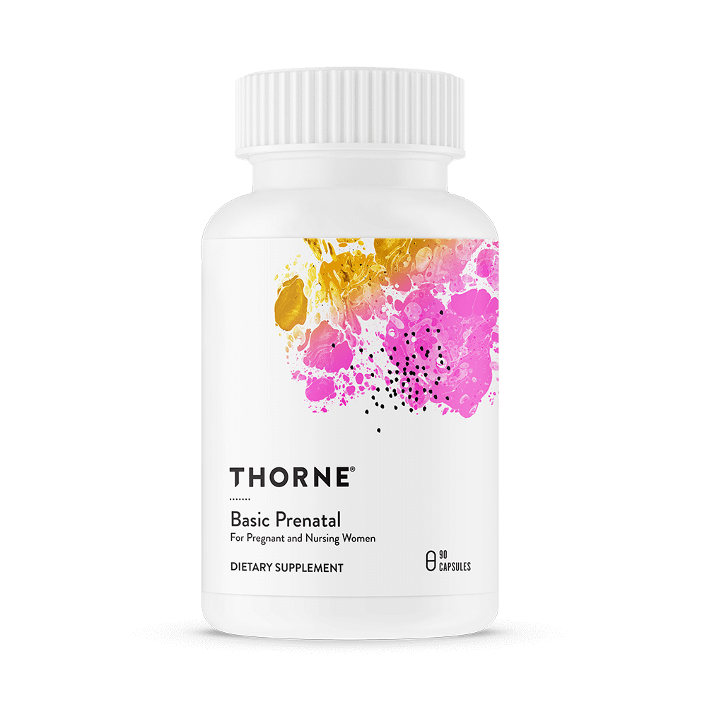 Thorne Research – Basic Prenatal – Folate Multivitamin
