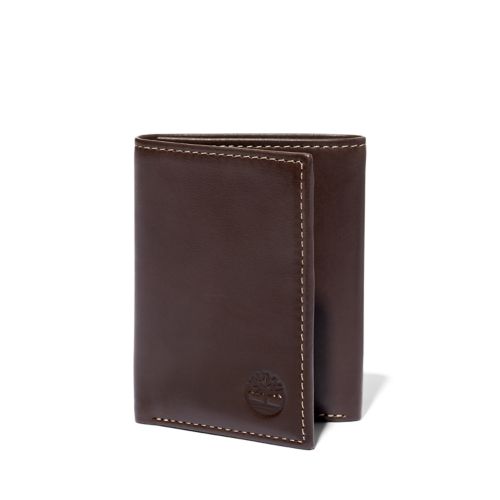 Timberland leather trifold wallet