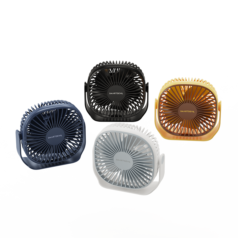 Tvird 6in Electric Car Fan With Adjustable Speed