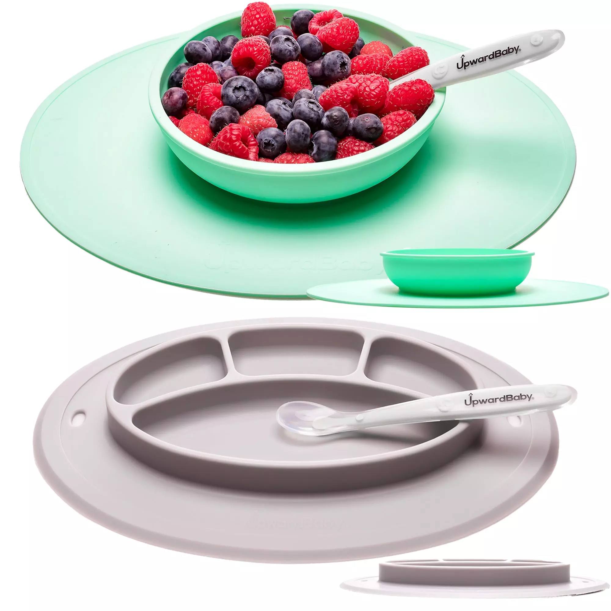 UpwardBaby Suction Baby Bowls And Plate Placemats