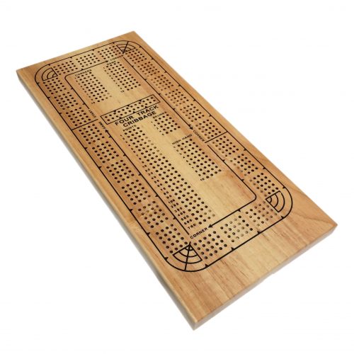 We Games Classic Wooden Cribbage Board Game