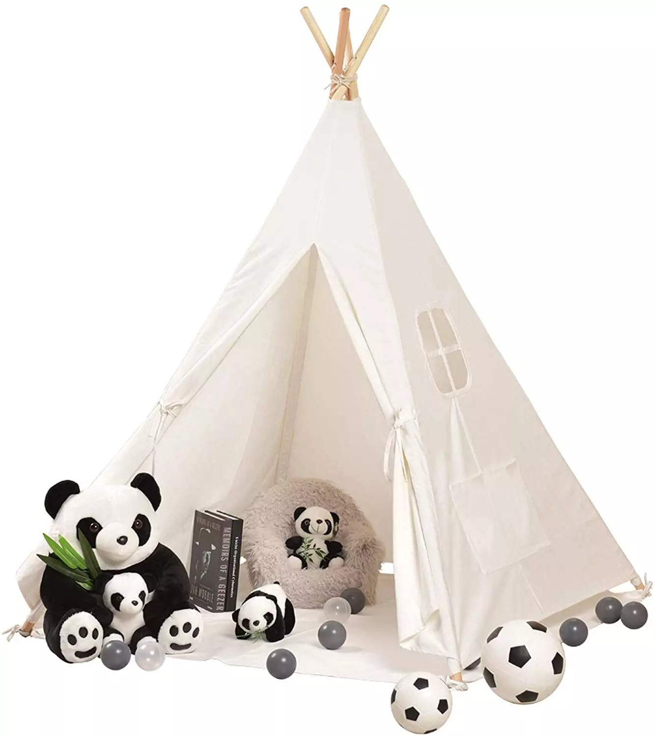 Wilwolfer Teepee Tent For Kids