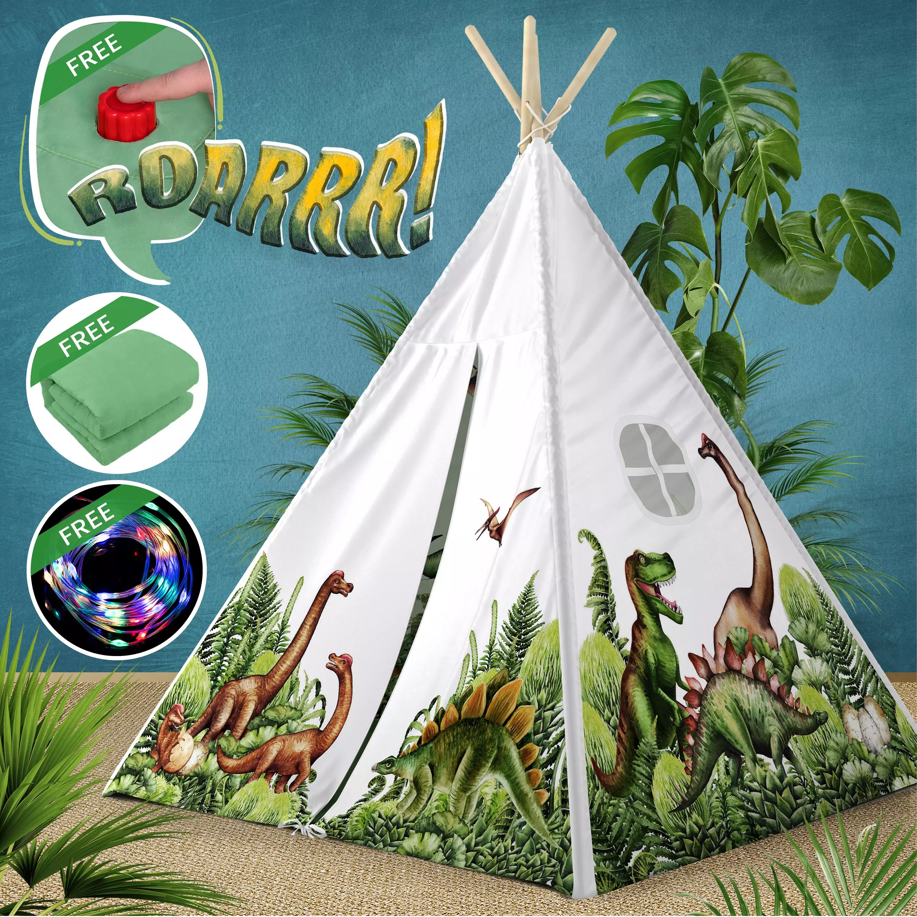 W&O Dinosaur Discovery Teepee