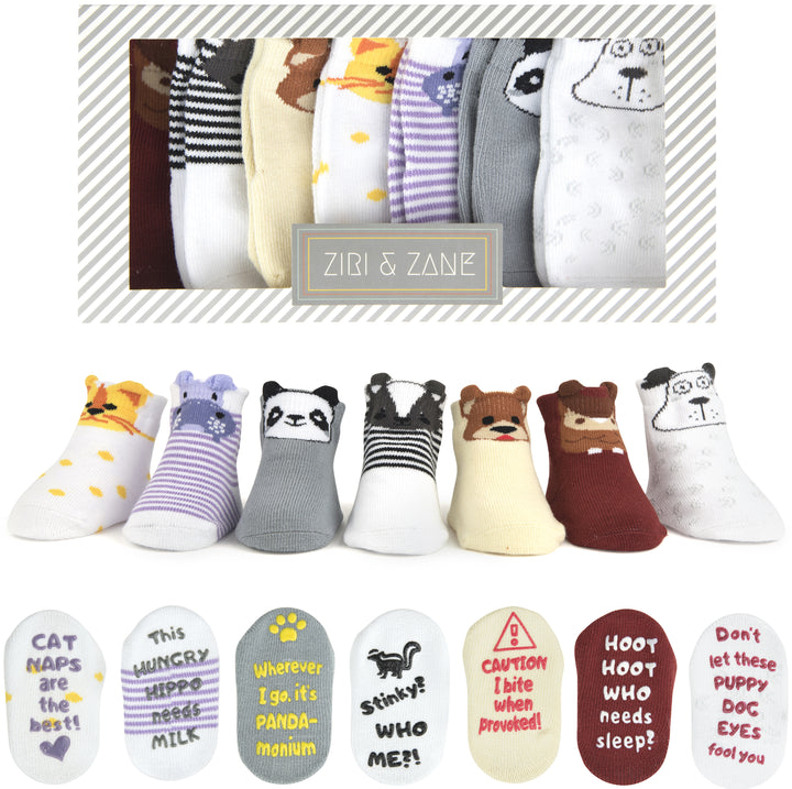 Ziri & Zane Baby Socks Gift Set