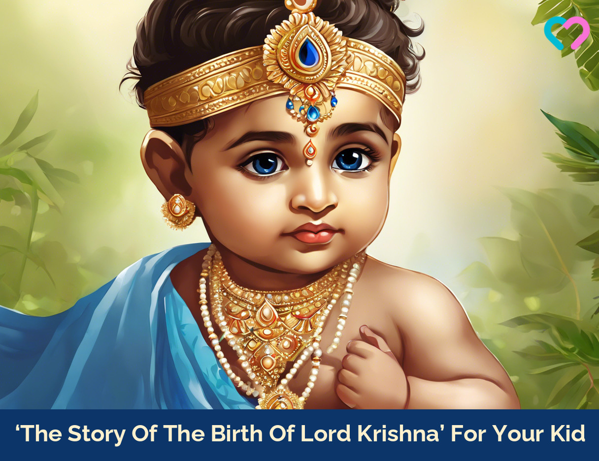 Story Of The Birth Of Lord Krishna_illustration