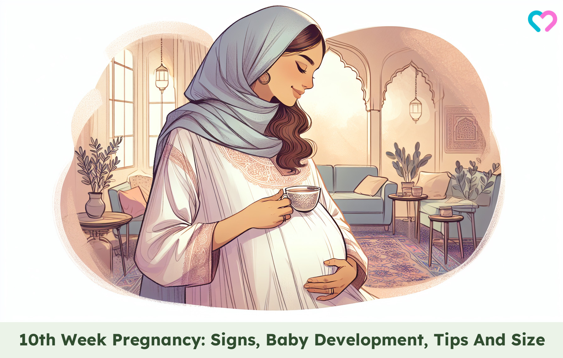 10 week pregnancy_illustration